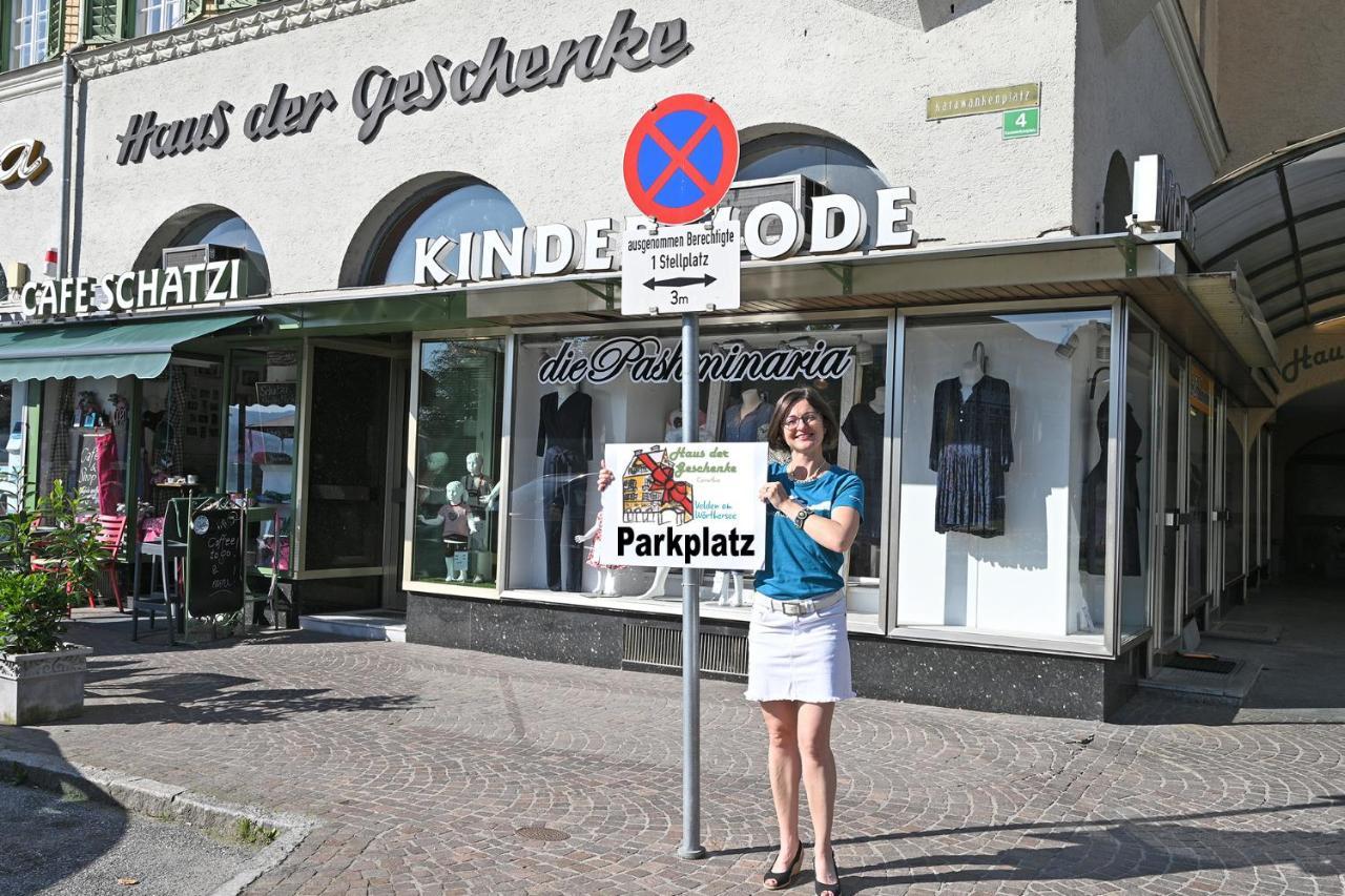 Das Karawankenplatz! Haus Der Geschenke-Carinthia Lejlighed Velden am Wörthersee Eksteriør billede