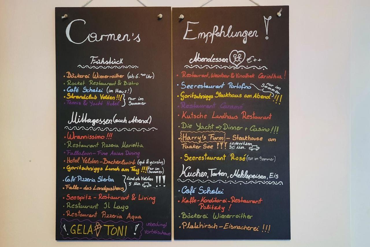 Das Karawankenplatz! Haus Der Geschenke-Carinthia Lejlighed Velden am Wörthersee Eksteriør billede